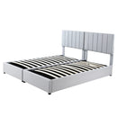 Upholstered Platform Bed With A Hydraulic Storage System by HouseOfZazla