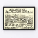Vintage Map of Lonsdale, Rhode Island 1888
