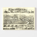 Vintage Map of Lonsdale, Rhode Island 1888