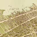 Vintage Map of Newport, Rhode Island 1878