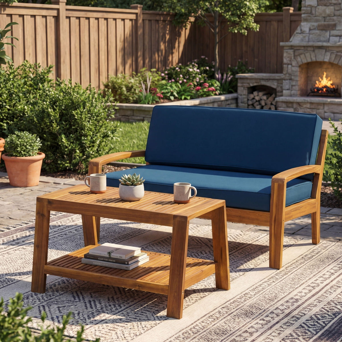 2 Piece Conversation Set, Loveseat & Coffee Table, photo 6 of 12