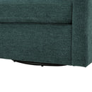 Sutton - Swivel Barrel Chair - Peacock