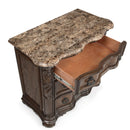 Nightstand, 3 Drawers - Brown / Coffee by Unique Piece Furniture