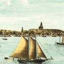 Vintage Map of Provincetown, Massachusetts 1877