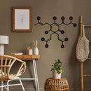 Beer Molecule Metal Wall Art