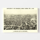 Vintage Map of Providence, Rhode Island 1895