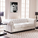 Traditional Tufted Chesterfield Nailhead Sofa by HouseOfZazla
