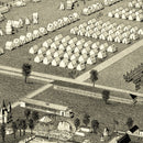 Vintage Map of Camp Wetmore, Rhode Island 1885