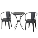 Colmar 3 PC KD Metal Bistro Set