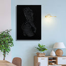 Woman Silhouette Metal Wall Art