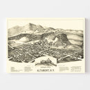 Vintage Map of Altamont, New York 1890