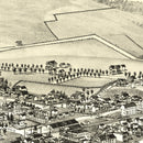 Vintage Map of Bainbridge, New York 1889