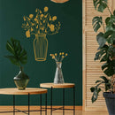 Vase Metal Wall Decor