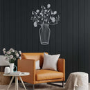 Vase Metal Wall Decor