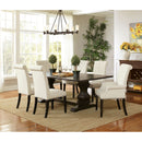 Villeneuve - Rectangular Double Pedestal Dining Table - Rustic by HouseOfZazla