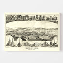 Vintage Map of Bath, New York 1878