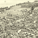 Vintage Map of Cazenovia, New York 1890