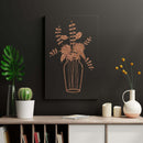 Vase Metal Wall Decor