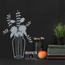 Vase Metal Wall Decor