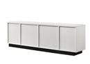 Matilda - TV Stand With Drawers - White Finish by HouseOfZazla