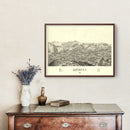 Vintage Map of Chatham, New York 1886