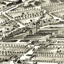 Vintage Map of Despatch, New York 1890