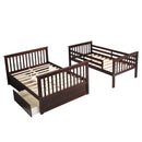 Bunk Bed With Ladder, And Safety Guard Rails by HouseOfZazla