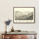 Vintage Map of Hunter, New York 1890