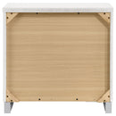 Dulcey - 2 Drawer Nightstand - Gloss White by HouseOfZazla