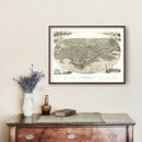 Vintage Map of Larchmont, New York 1904