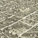 Vintage Map of Larchmont, New York 1904