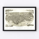 Vintage Map of Larchmont, New York 1904