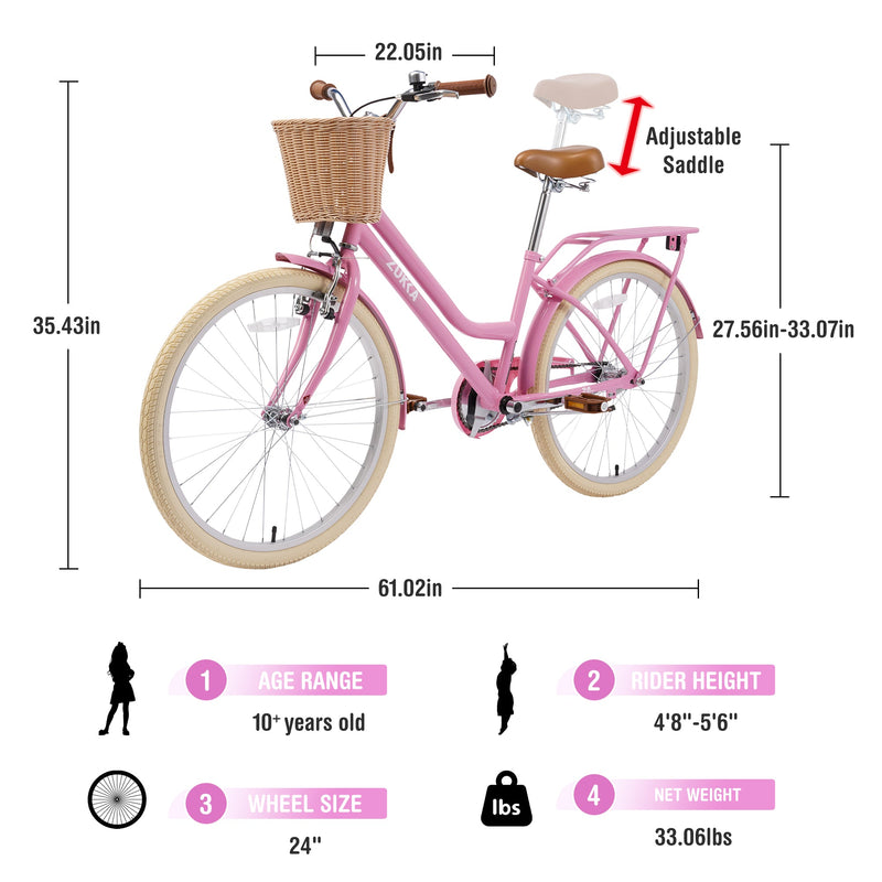 24 Inch Girls Bike, photo 4 of 7