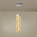Twist Linear Crystal Chandelier