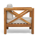Brava Mid-Century Modern Club Chair with Water Resistant Cushions by HouseOfZazla