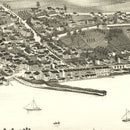 Vintage Map of Skaneateles, New York 1884