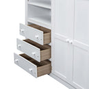 Loft Bed With Built In Wardrobe, Shelves And Drawers by HouseOfZazla