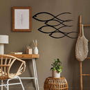 Fish Family Metal Wall Art