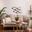 Fish Family Metal Wall Art