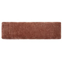 Rust Red Boucle Indoor Dining Bench
