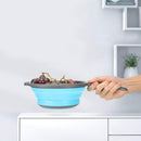 🥦 Foldable Silicone Colander – Space-Saving Strainer