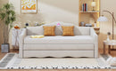 Walker Edison | Twin Upholstered Daybed with Trundle