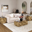 Moxie - 3 Piece Coffee And End Table Set - Brown by Unique Piece Furniture