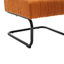 Accent Chair - Modern Industrial Slant Armchair with Metal Frame - Premium High Density Soft Single chair for Living Room Bedroom