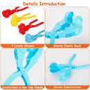 4Pcs Snowball Makers Set Clip Snow Molds Toys Beach Sand Toy with Handle for Snow Fight Winter Activities