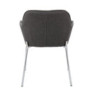 Daniella - Contemporary Moder Dining Chair (Set of 2) by HouseOfZazla