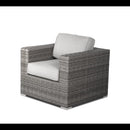 Wicker Sectional Seating Group With Cushions by Unique Piece Furniture