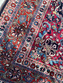 Persian Mashhad Hand Knotted Wool Area Rug 9’9” x 13’3”