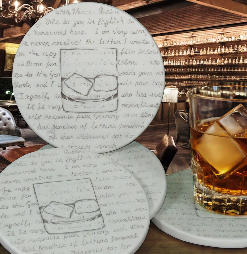 Rocks Glass Drink Coasters, photo 2 of 7