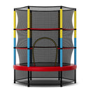 55 Inch Mini Trampoline for Kids with Safety Enclosure Net for Indoor Outdoor by DirectDeals